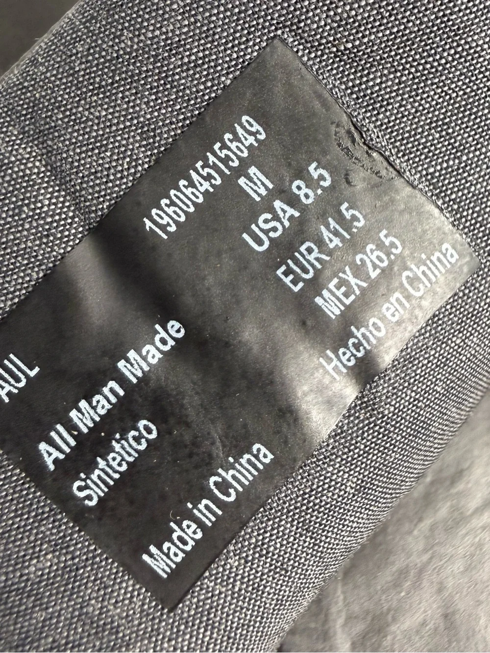 Chaps Paul Men’s Gray Memory Foam Chukka Casual Shoes Size 8.5 M New